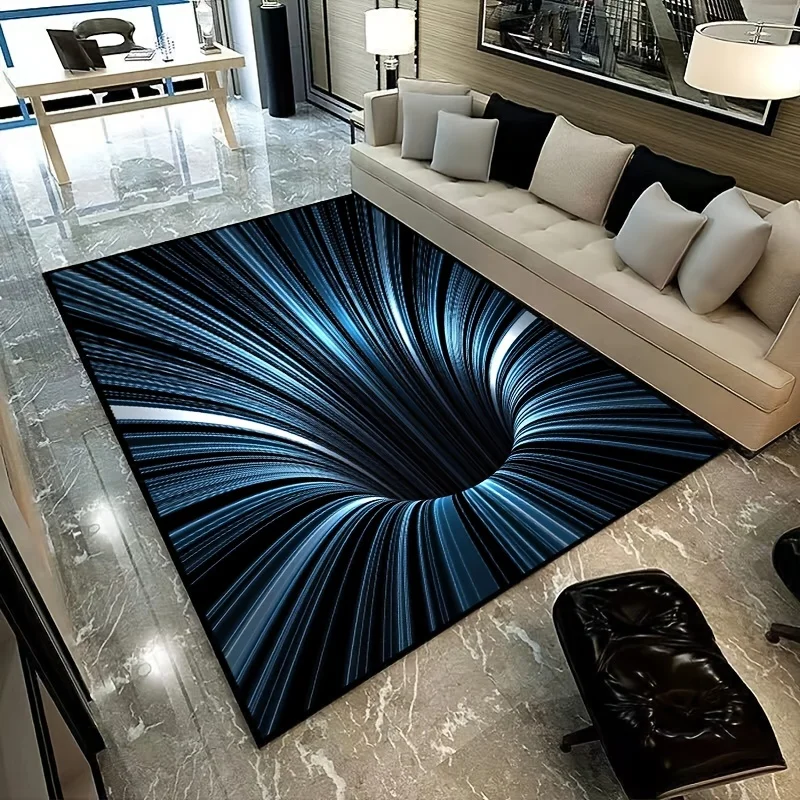 3D Vision Carpet for Living Room Decor Sofa Table Large Area Rugs Kitchen Hallway Balcony Runners Rug Bedroom Anti-slip Floormat