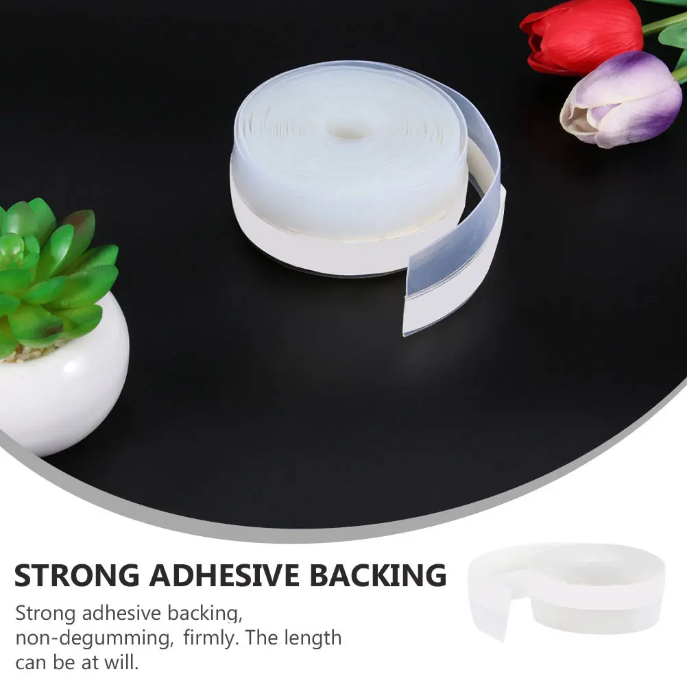 1 Roll Flexible Silicone Door Window Seal Strip Draft Stopper Noise Reducing Energy Efficient Waterproof Weatherproof Sealing