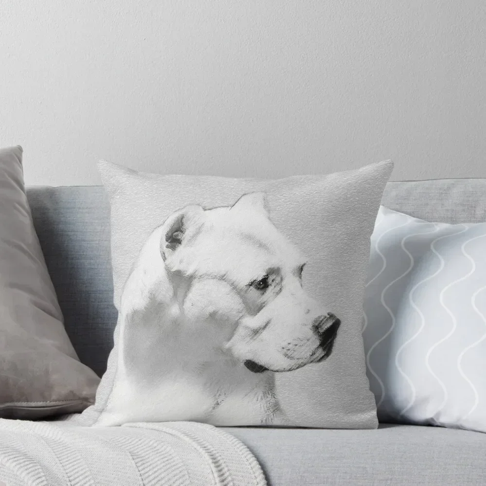 Dogo Argentino Throw Pillow christmas pillowcases autumn decoration Ornamental Pillow Decorative Pillow Covers For Sofa