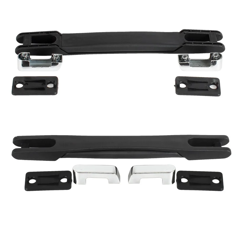 22.5cm Replacement Suitcase Handle Aluminum Luggage Parts Rubber Pull Carry Strap Trolley Accessories Universal Telescopic Hand