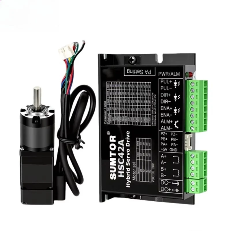 28mm Closed-loop Planetary Gear Stepper Motor Integrated Gearbox 1.2A 6N.cm Multiple Gear Ratios for NEMA 11