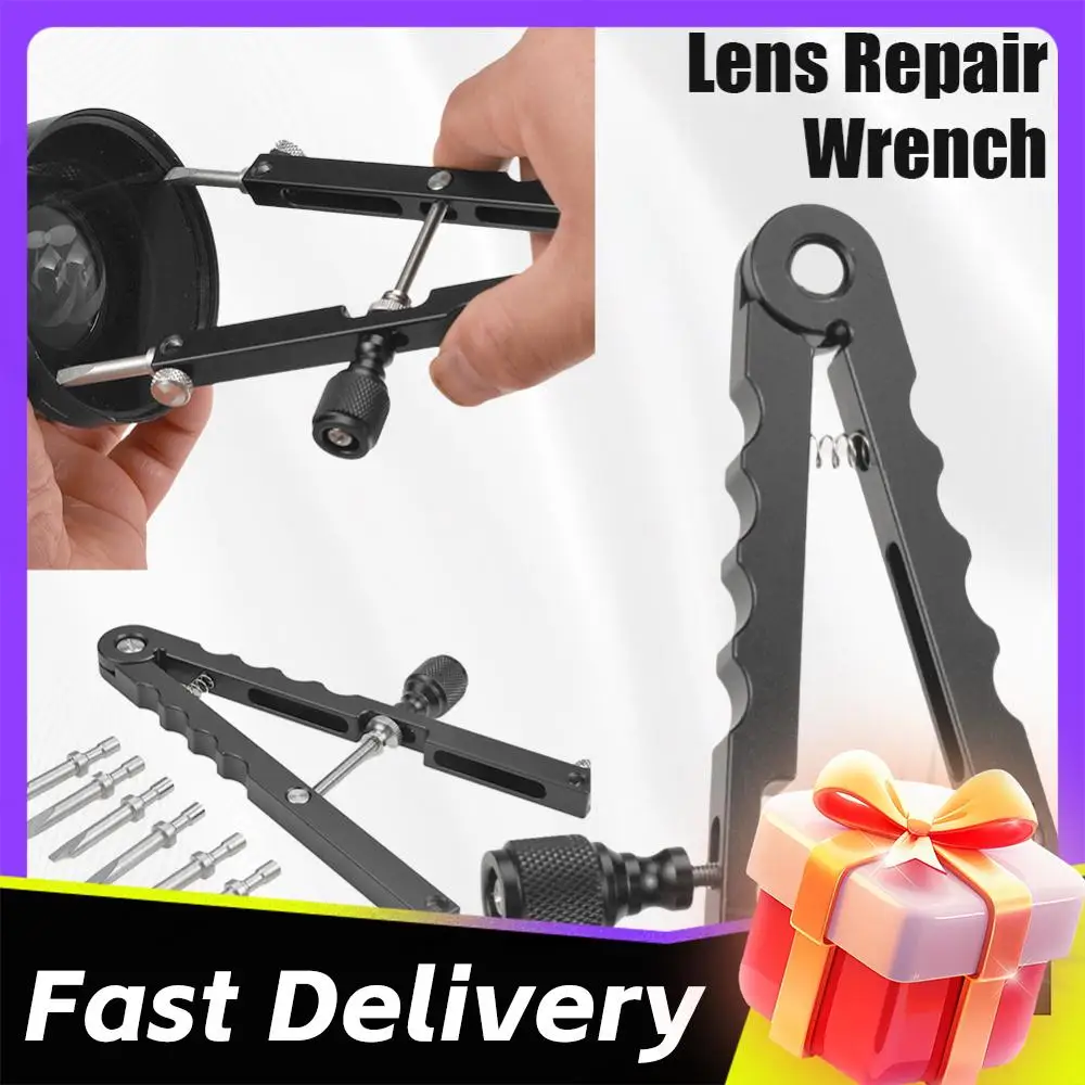 

Набор инструментов для снятия объективов V-образной формы 16-100 мм с 3 типами насадок (острый, плоский, полуплоский) для объективов DSLR камер диаметром 37-86 мм