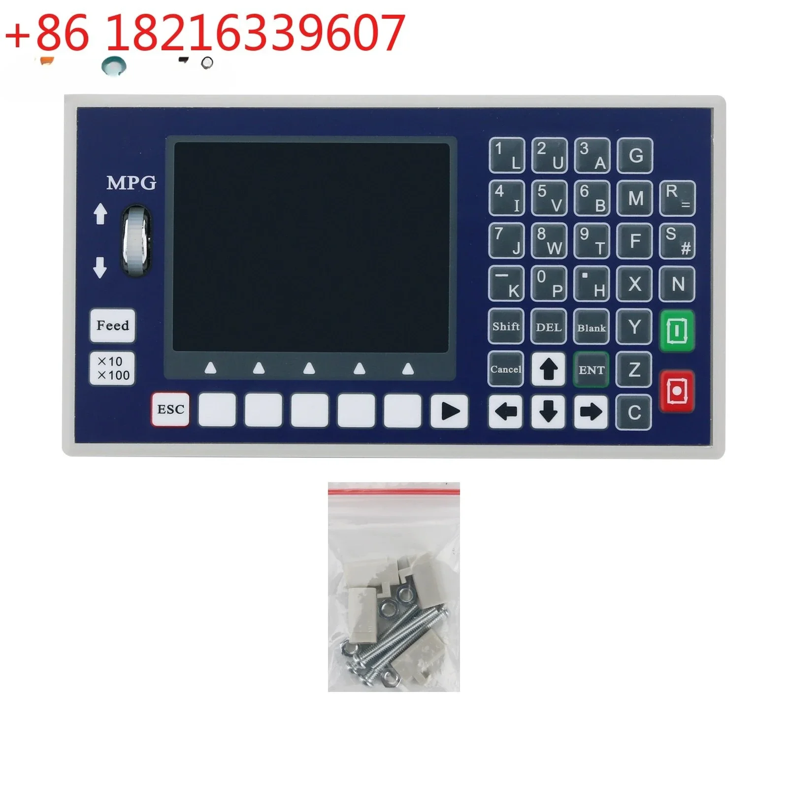 TAOMaxgeek TC55H 1/2/3/4  Axis CNC Controller System G Code Motion Controller WIth MPG For CNC Milling Machines