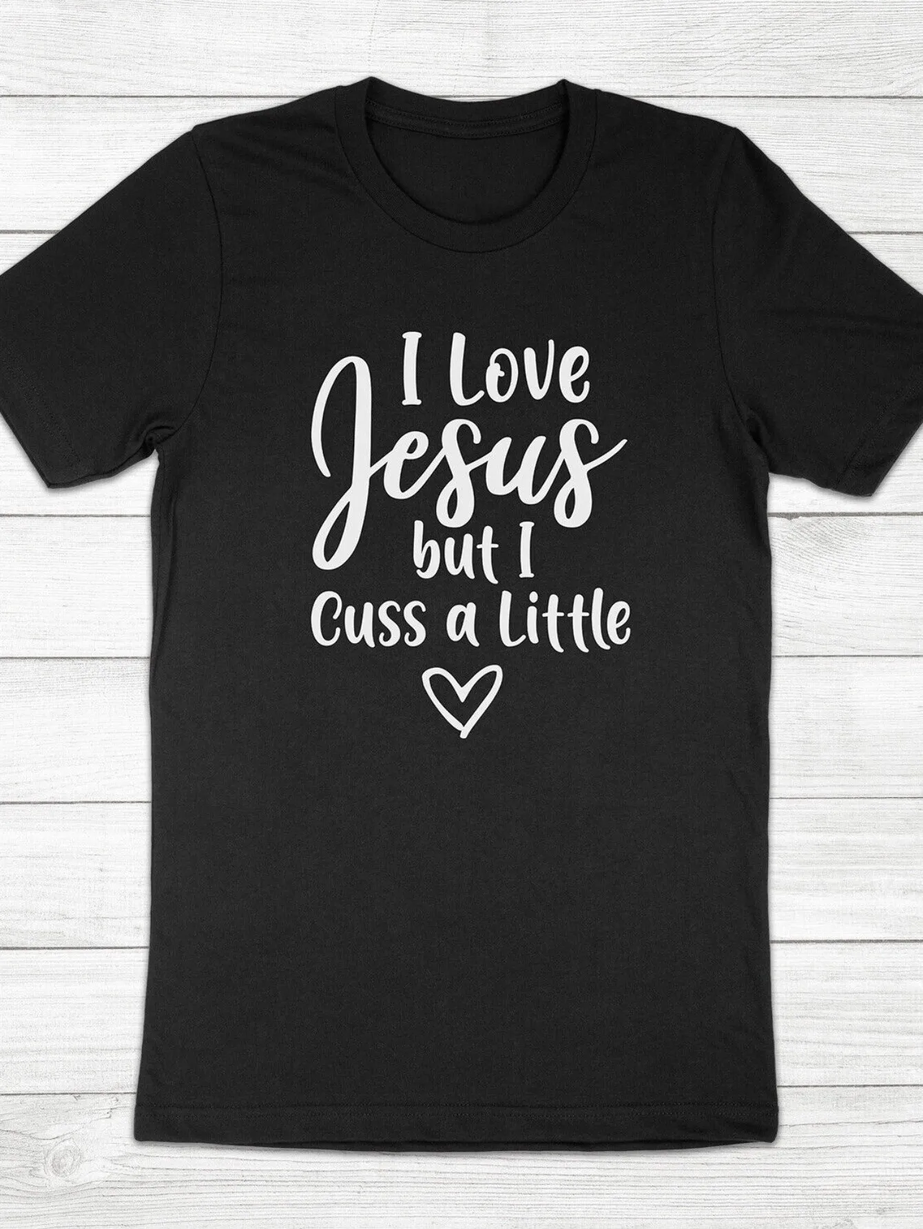 

Футболка с надписью «Я люблю Иисуса, но обижаю себя слишком часто», забавная христианская религиозная футболка унисекс, 220 г, интересный подарок на День Благодарения, Хэллоуин, Рождество