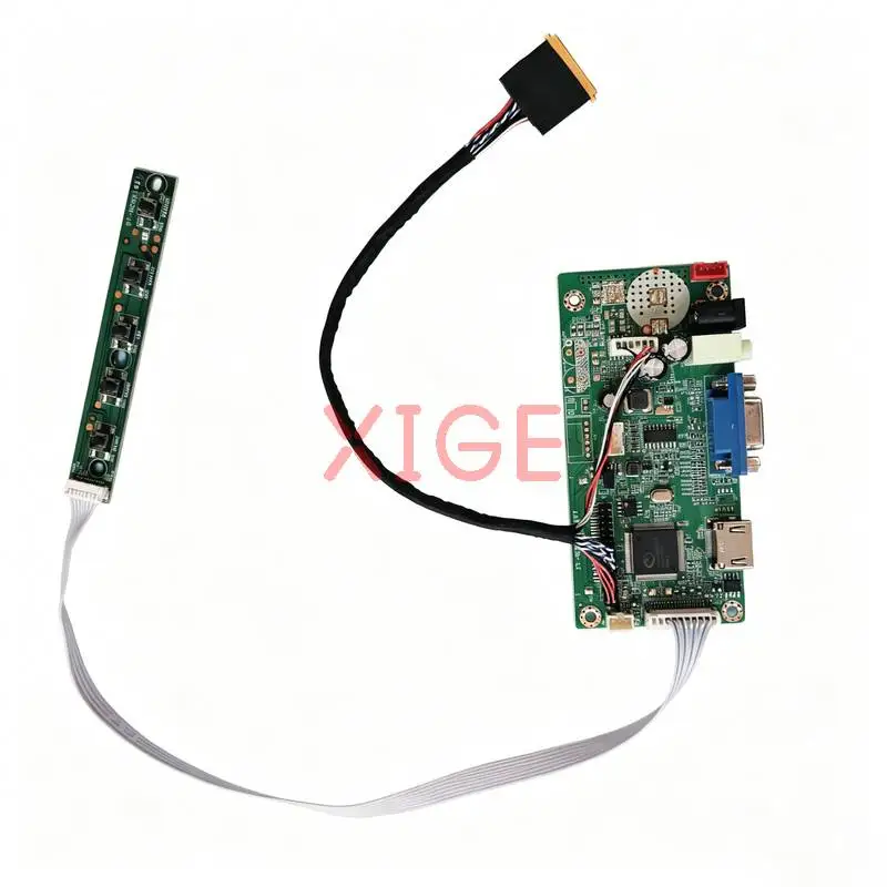 

For LP173WF1 B173HW01 N173HGE HSD173PUW1 Controller Board Kit DIY 40-Pin LVDS 1920*1080 VGA HDMI Laptop Display Screen 1920x1080