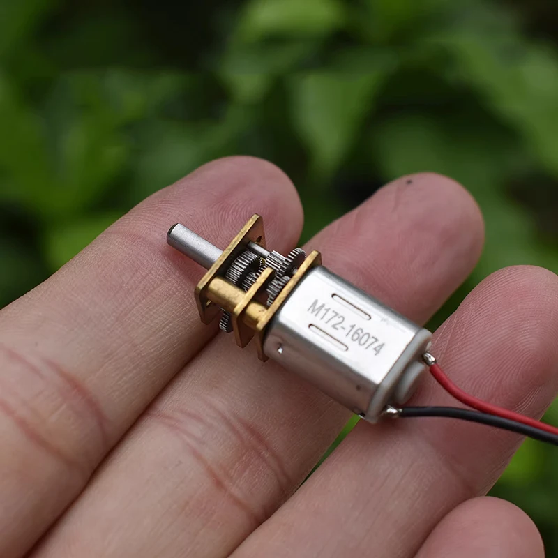GA12-N20 Mini Full Metal Micro Gear Box Reduction Motor DC 5V-6V 29RPM-35RPM Slow Speed D-Shaft Large Torque view 4