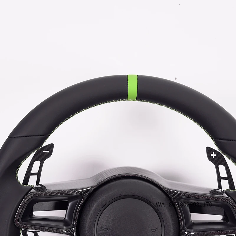 Suitable for  steering wheel modification custom full leather steering wheel personalization