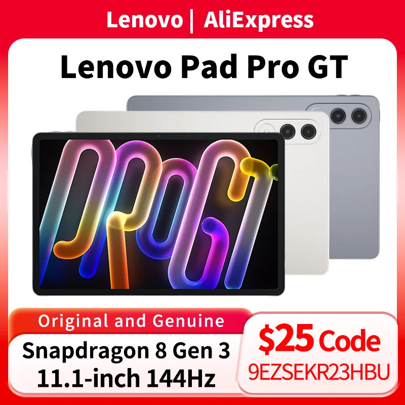 Original Lenovo Xiaoxin Tablet Pad Pro GT 11.1 Inch Snapdragon 8