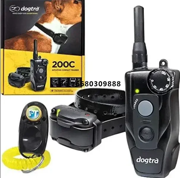 

Dogtra 280C Waterproof 127 Level Precise Control LCD Screen 1/2-Mile Remote Training Dog E Collar