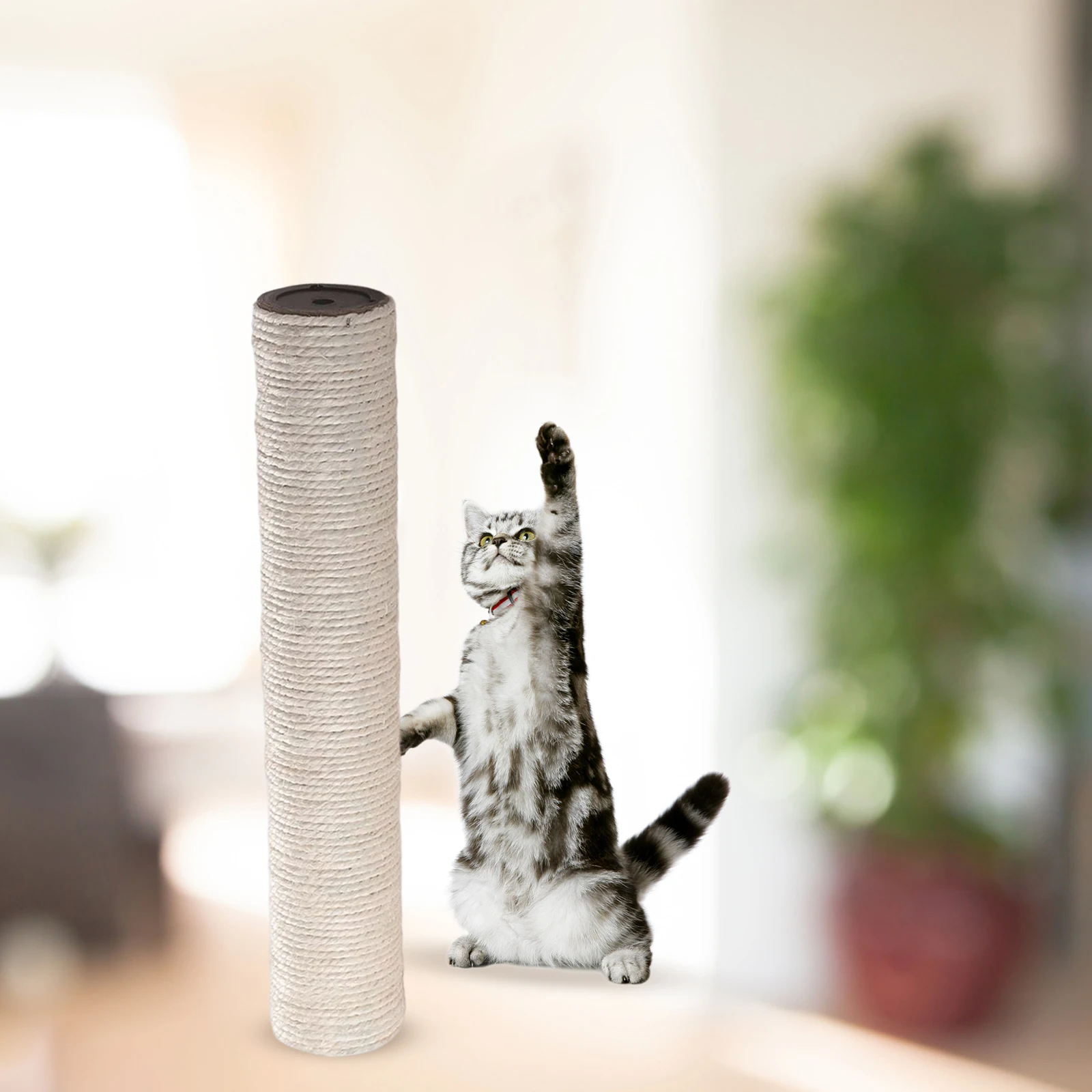 Cat scratching posts Replacement Sisal Rope Playing Scratch Post Refill Pole Natural Sisal Rope Kitty Sharpen Claw Toy Supplies