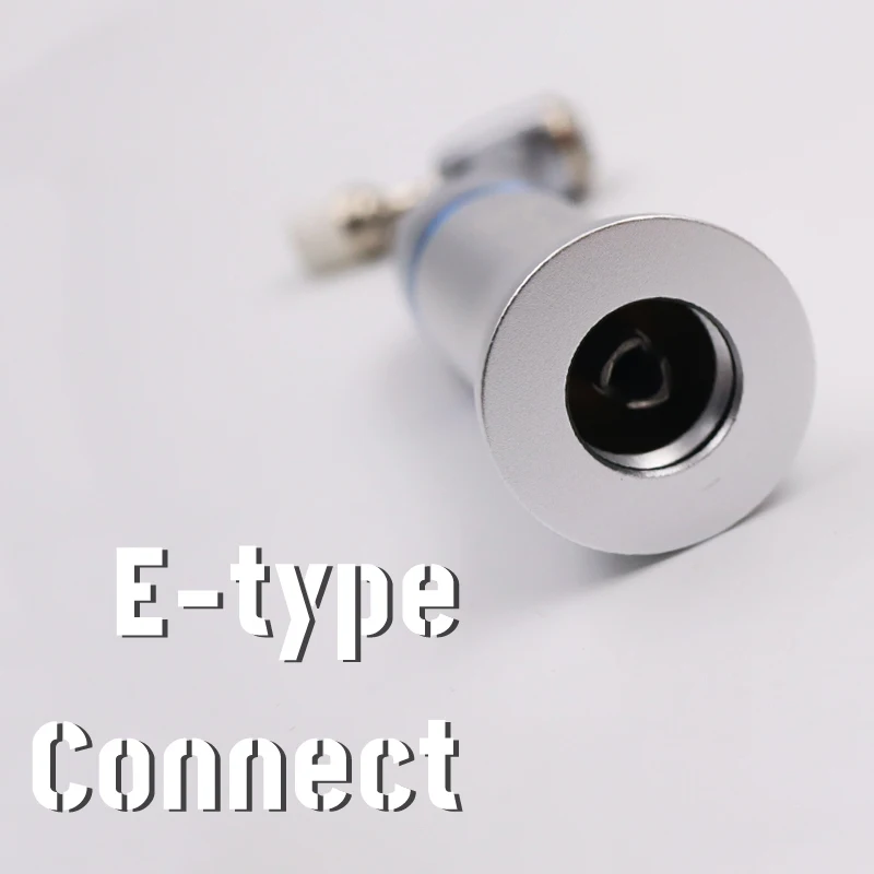 Dental Push Button Type Slow Speed Contra Angle Handpiece Turbine E-type Low Speed Kit 1:1 External Water Spray Air Turbine