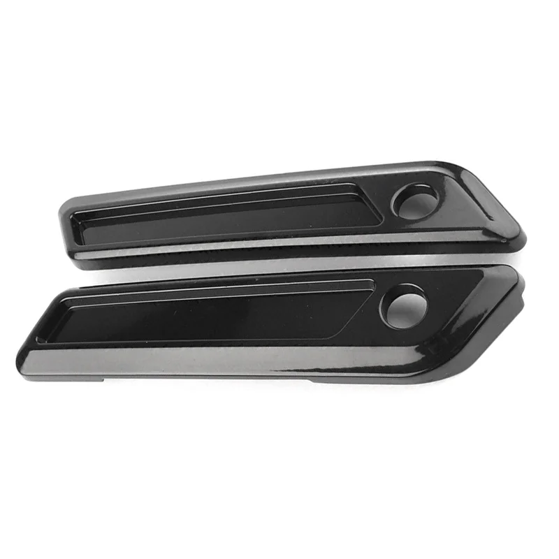 

1Pair Saddle Bag Hinge Latch Covers Parts Accessories For Touring Electra Road Street Glide 14-23