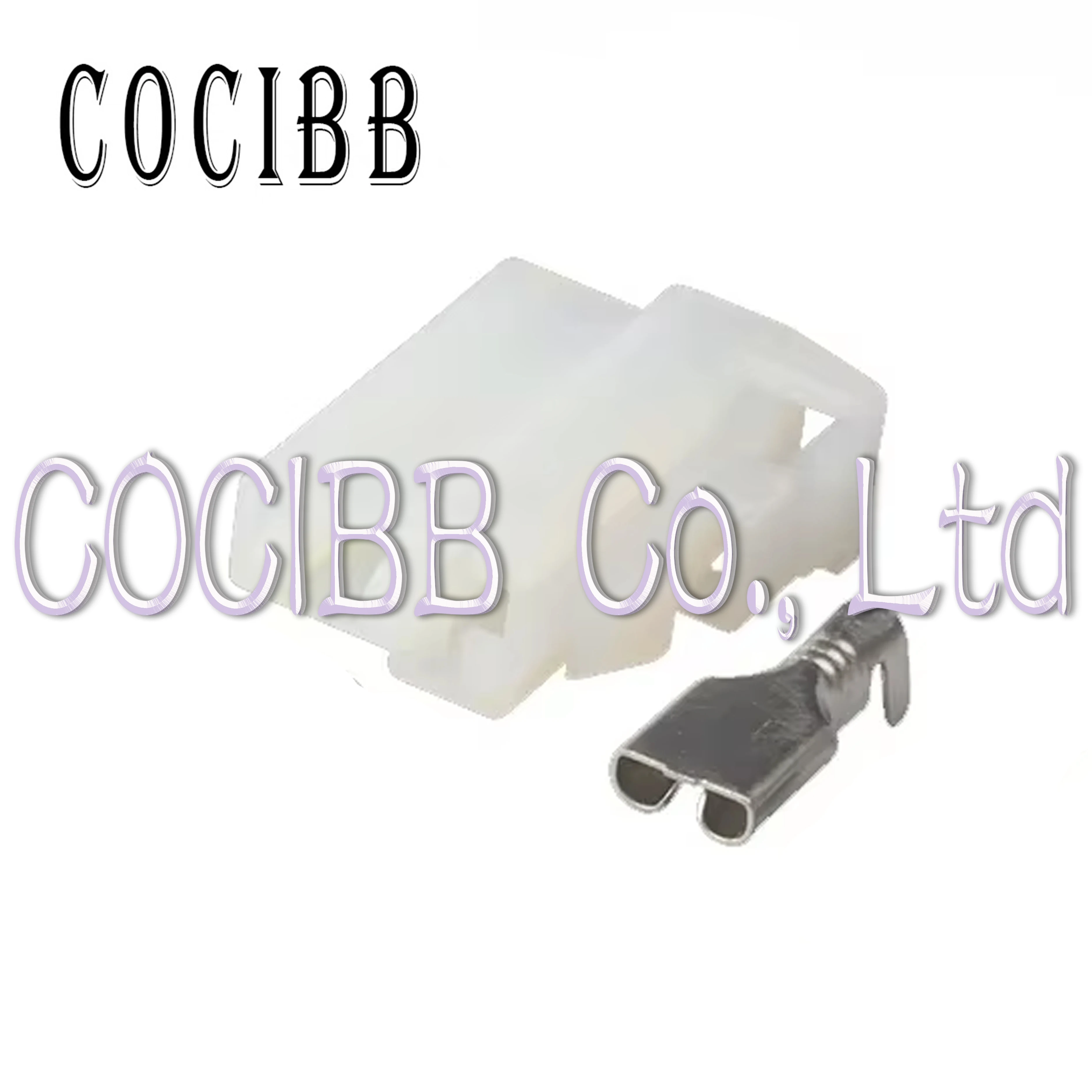 

1 Set 2 Pin 6070-2471 6070-2481 Male Female Electrical Cable Connector 6.3 MM Automotive Wire Harness Plug with Terminal For Car