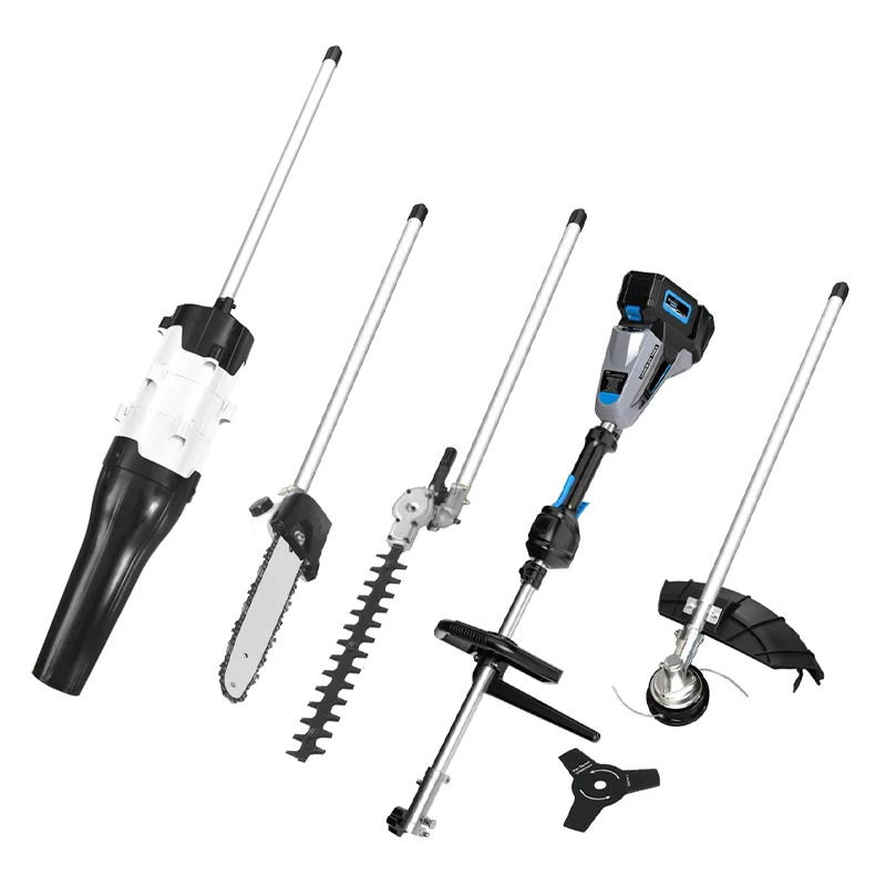 Custom Hantechn Multi-Functional 5-In-1 High Pruning Saw Hedge Trimmer Lawn Mower Brushcutter Pruning Machine Sets