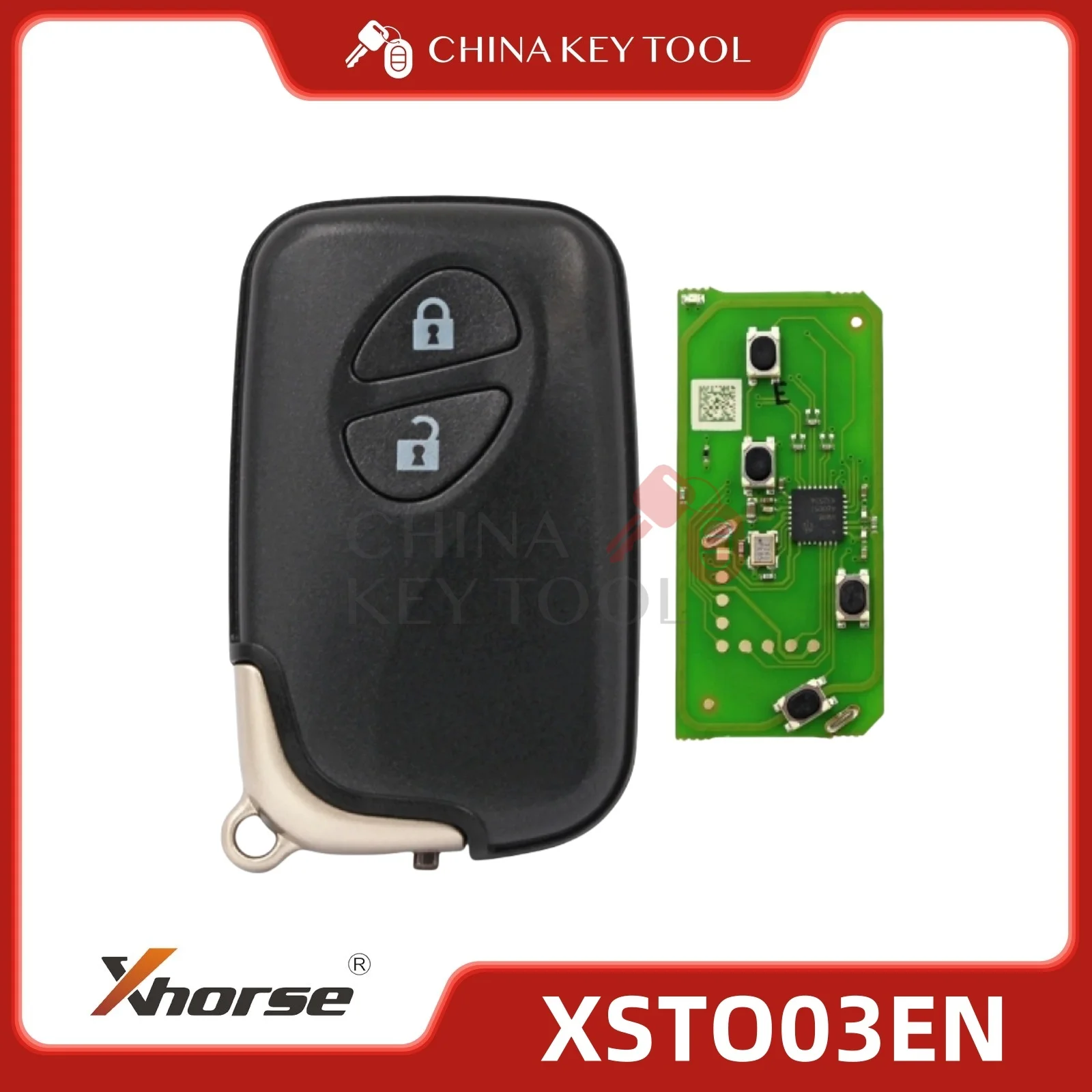 1PCS Xhorse Universal VVDI 4D Smart Remote Key XM38 XSTO03EN For Lexus Support Renew Global Version With Logo