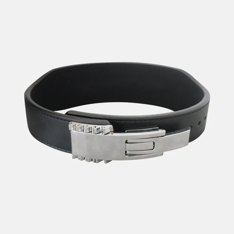 

Squat Power Lifting Belt Quick Buckle Deadlift Men's Weightlifting Belt Protective Gear Front Narrow Rear Width