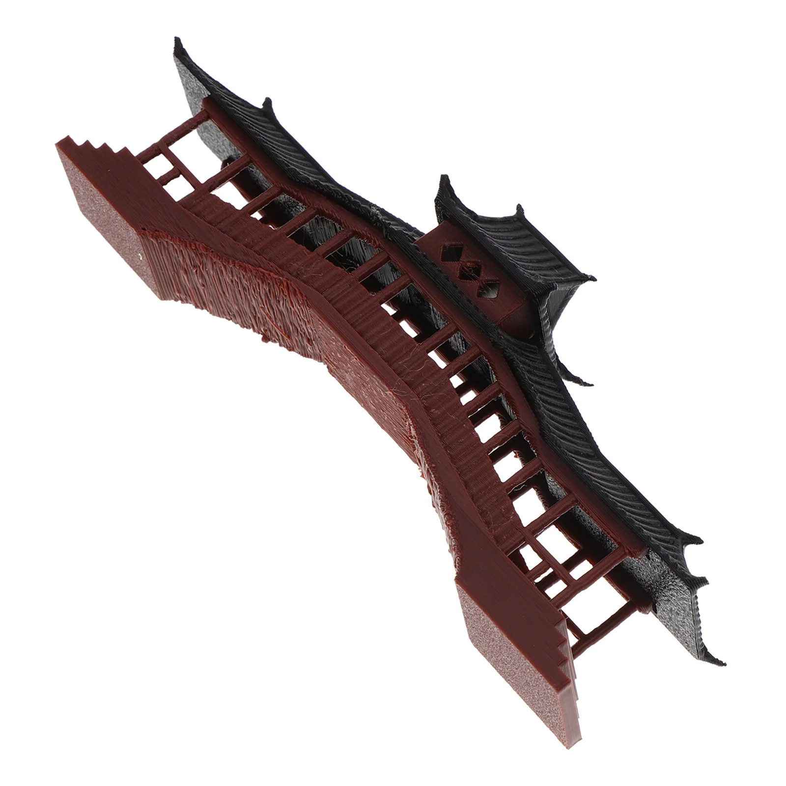 

Mini Pavilion Statue Micro Landscape Decoration for Aquarium Bonsai Garden Home Desktop Ornament Landscaping Pavilion Decor