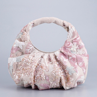 Summer niche sequin bag for women 2025 new fashionable and high-end embroidery handbag for outdoor use