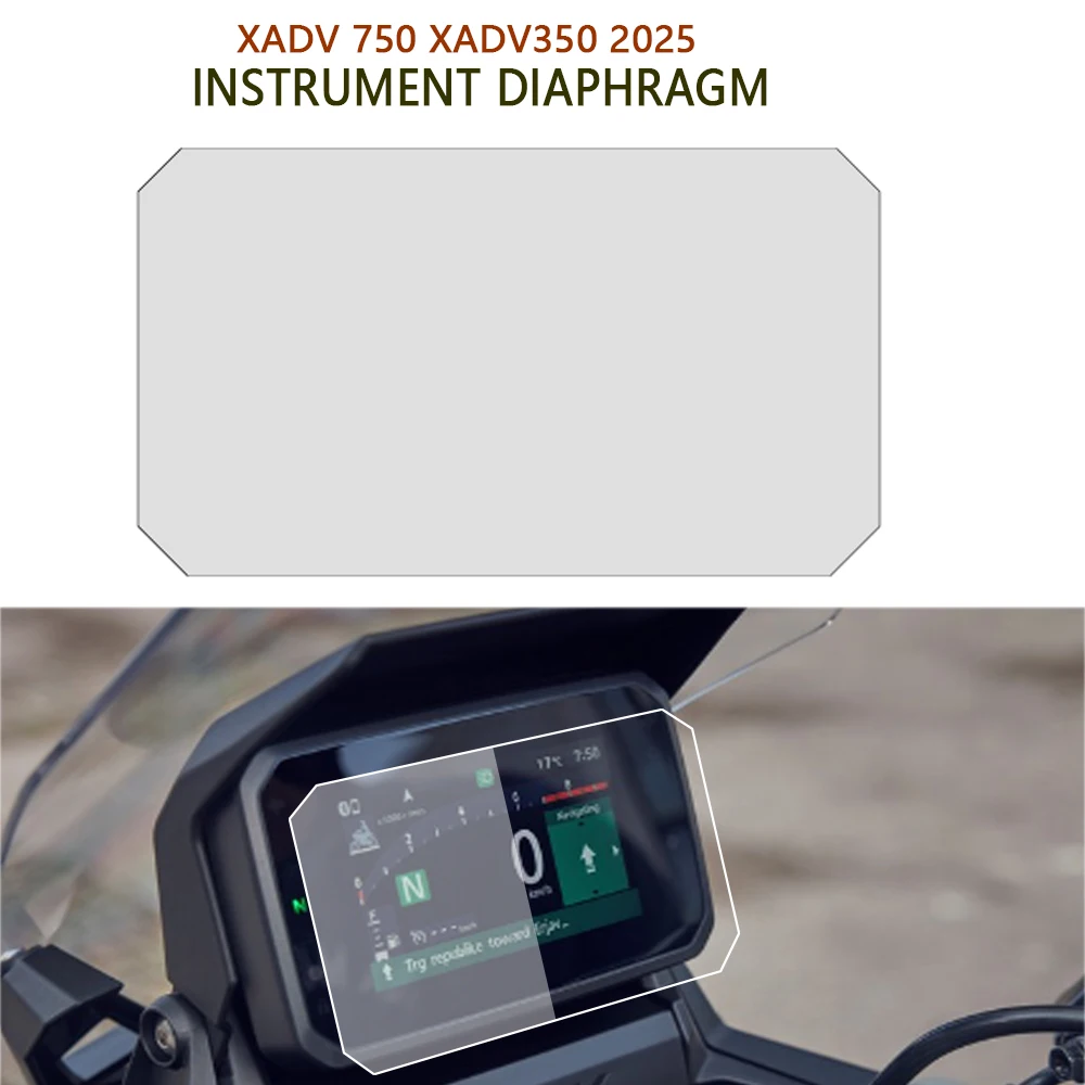 

XADV750 Accessories Scratch Cluster Screen Dashboard Protection For Honda XADV 750 XADV350 2025 New Motorcycle Instrument Film