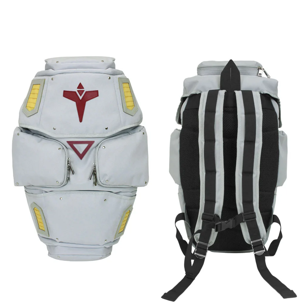 New Anime Mobile Suit Gundam 0083 STARDUST MEMORY Cosplay Shield Backpack Student Bookbag Shoulder School Bag Birthday Gifts