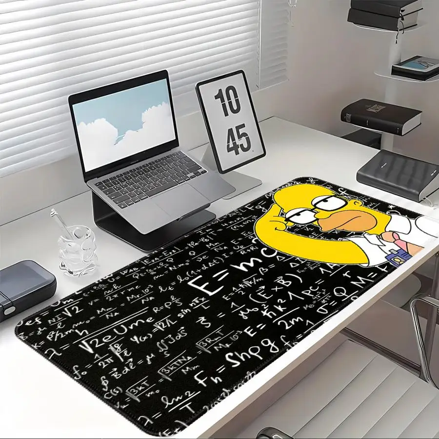 Smart Homer S-simpson Gummi-Mauspad, Tastatur-Mauspad, Büro-Pad, Spielkonsolen-Pad, Computer-Laptop-Pad, Schreibtischzubehör