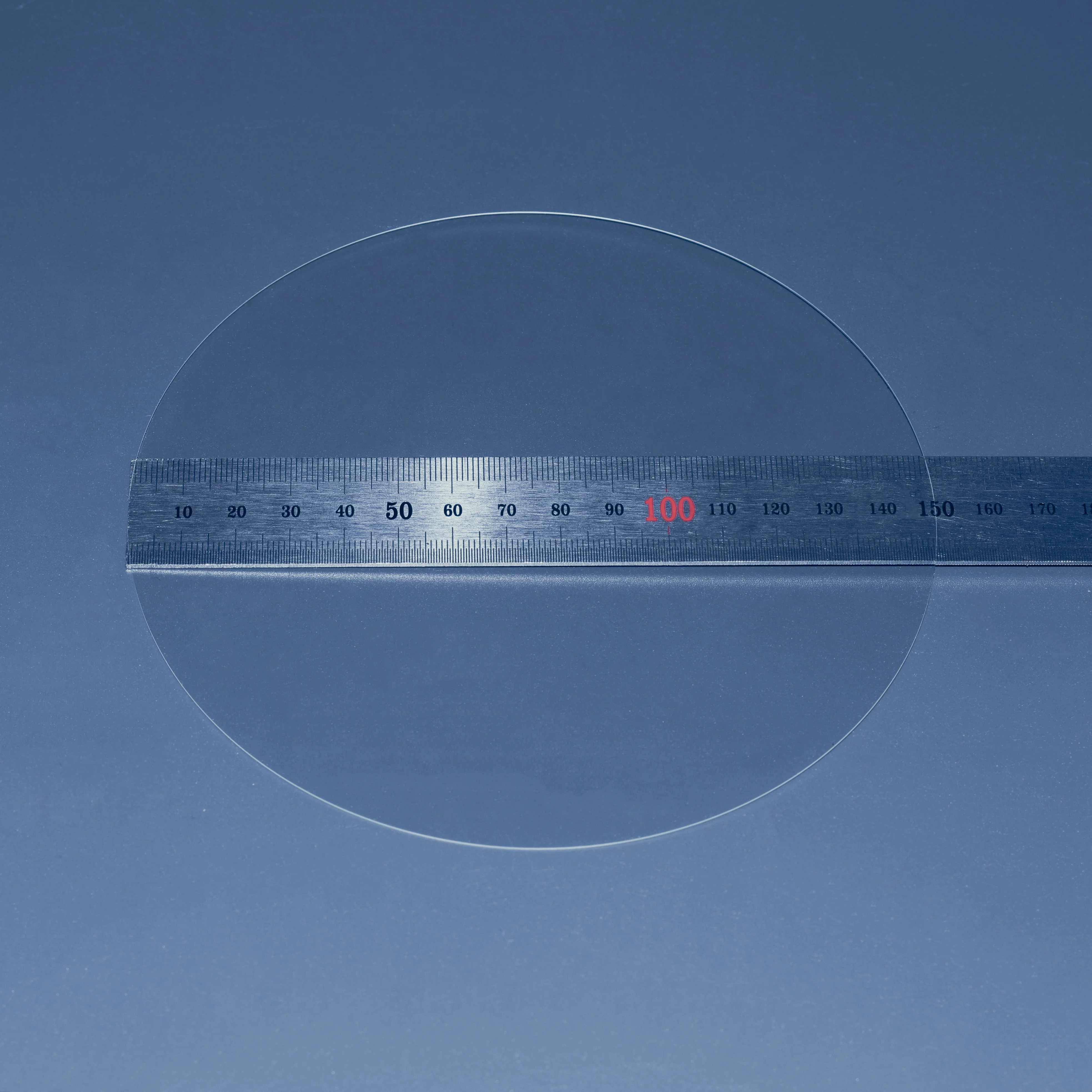 D5-200 Thick 0.1/0.2/0.5/0.7/1/2mm Ultra-thin Quartz Glass Wafer JGS2 Fused Silica Single Crystal Glass Wafers Substrates