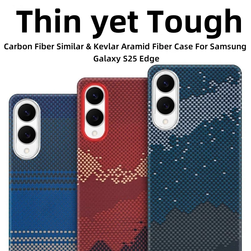 For samsung galaxy s25 edge case aramid Fiber kevlar Carbon ultra thin premium fabric cover magnetic hard black matte - AliExpress 202192403 For samsung galaxy s25 edge case aramid Fiber kevlar Carbon ultra thin premium fabric cover magnetic hard black matte - AliExpress 202192403