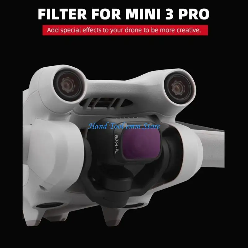 

H37F Aluminum Alloy Filter Set For Mini 3 ND8PL ND16PL ND32PL ND64PL UV CPL Lens Filters Accessoires Filters Replacement