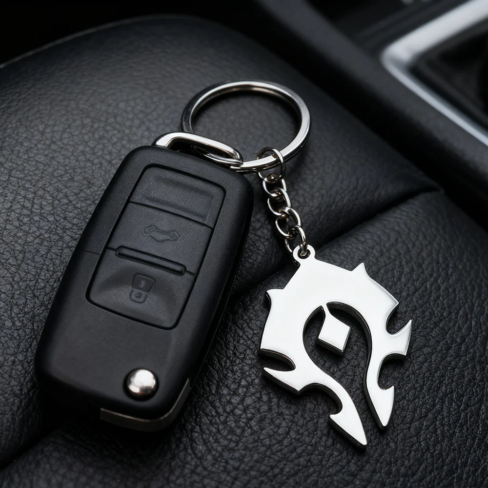 الفولاذ المقاوم للصدأ عالم حشد المفاتيح لعبة فيلم الشرير نجاح باهرة قلادة كيرينغ للنساء الرجال حقيبة الظهر الملحقات #6