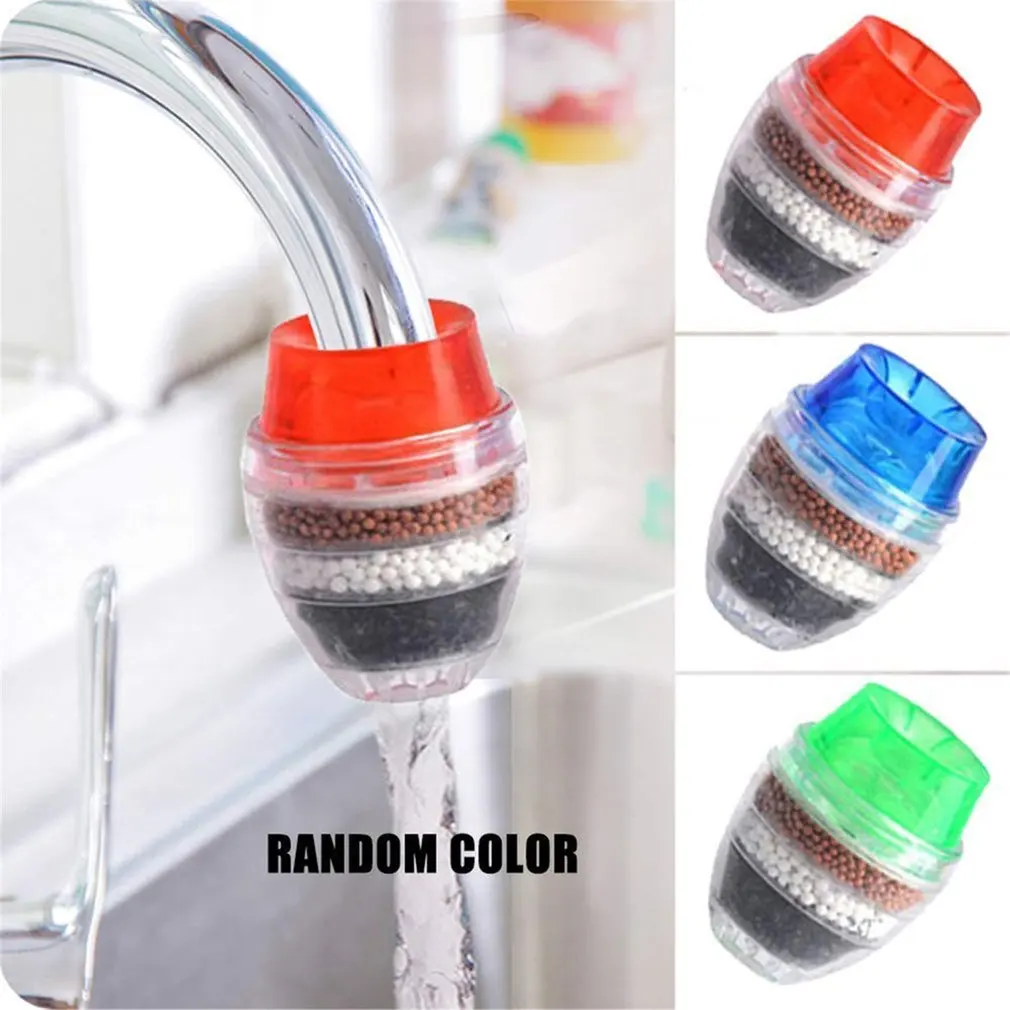 Faucet Water Filter Purifier Kitchen Faucet Filtration Activated Carbon Removes Heavy Metal Thinner Water Softener