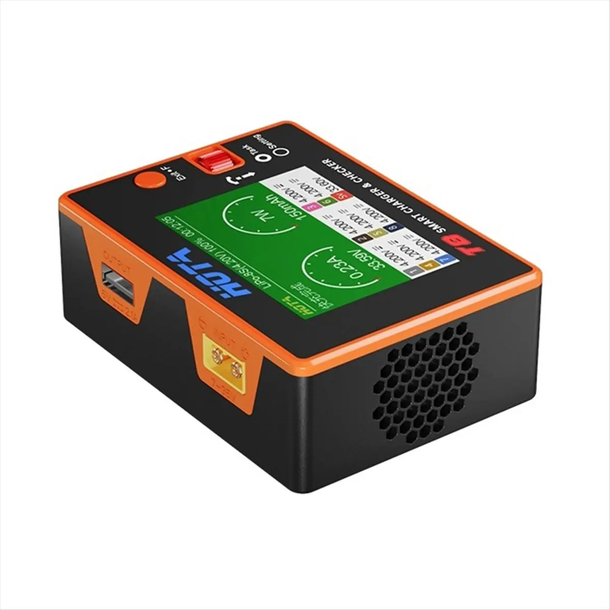 AAAE  T8 Balance Charger 1-8S RC Model LiPo Battery 650W High Power Multifunctional Testing Magnetic Charging Device