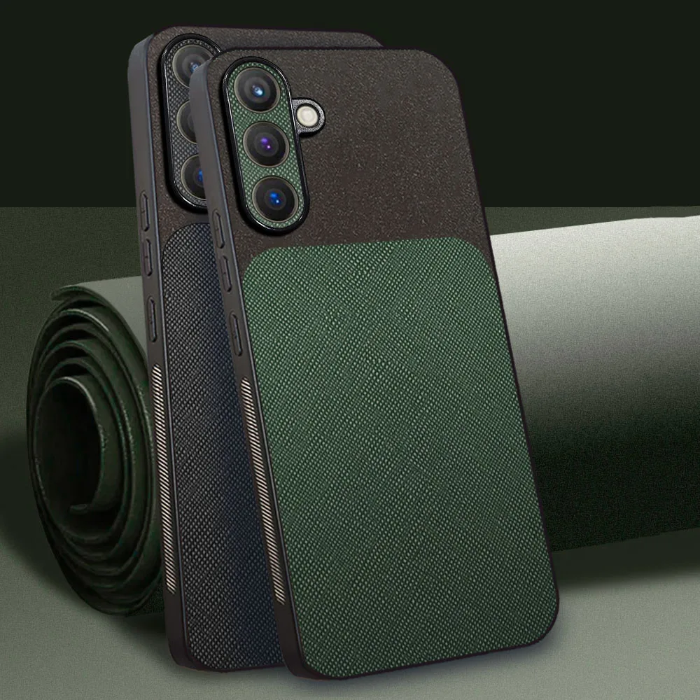 PU Leather Case For Samsung Galaxy F54 Silicone Shockproof Luxury Phone Cover For Samsung F54 Case