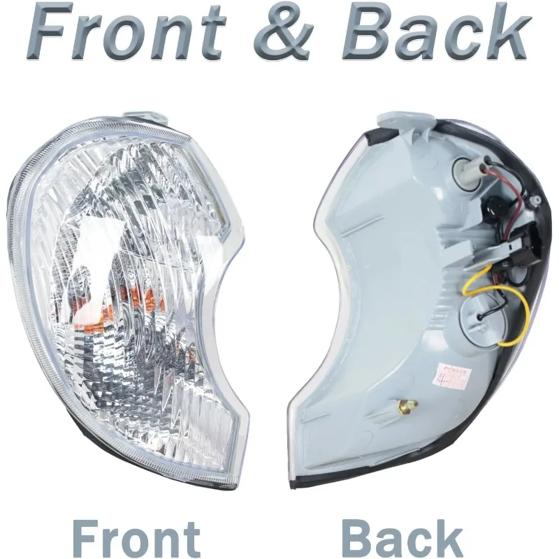 Headlamp With Bulb Front Corner Light Indicator For Hyundai Terracan 2001 2002 2003 2004 2005 2006 Wide Light Turn Signal lamp