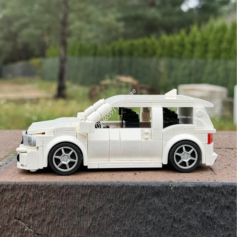 

319pcs MOC Volksvagen Golf GTI City Champions supercar Model Building blocks DIY Modular Education Kids toys Christmas gifts