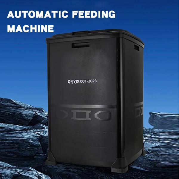 2025Macchina per l'alimentazione Loach completamente automatica ad alta velocità, attrezzatura di grande capacità specifica per stagni di pesci acquacoltura