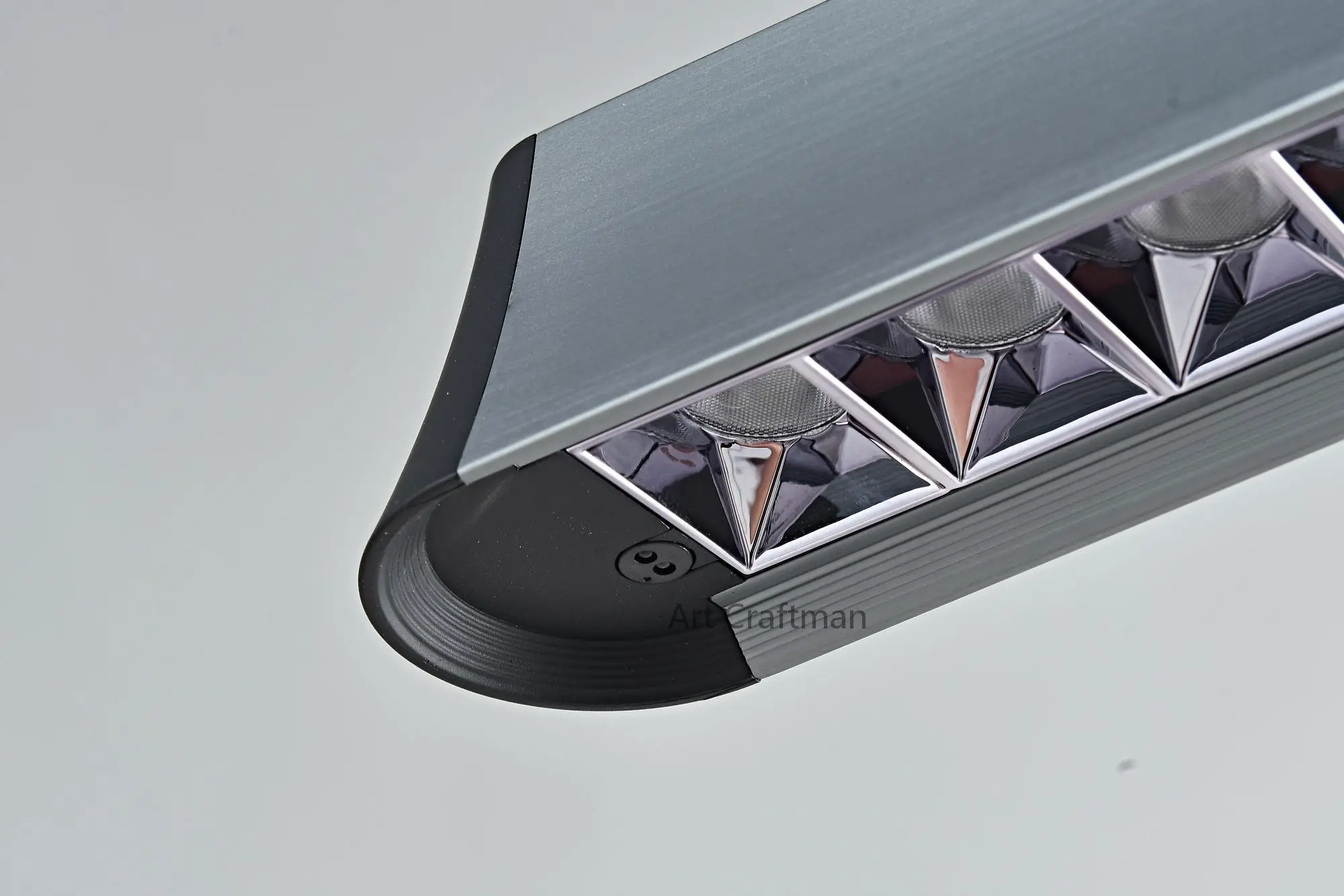 1.2M Modern LED Pendant Lamp Minimalist Aluminum Long Strip Hanging Pendant Lamp with hand sensor brightness adjustable bar