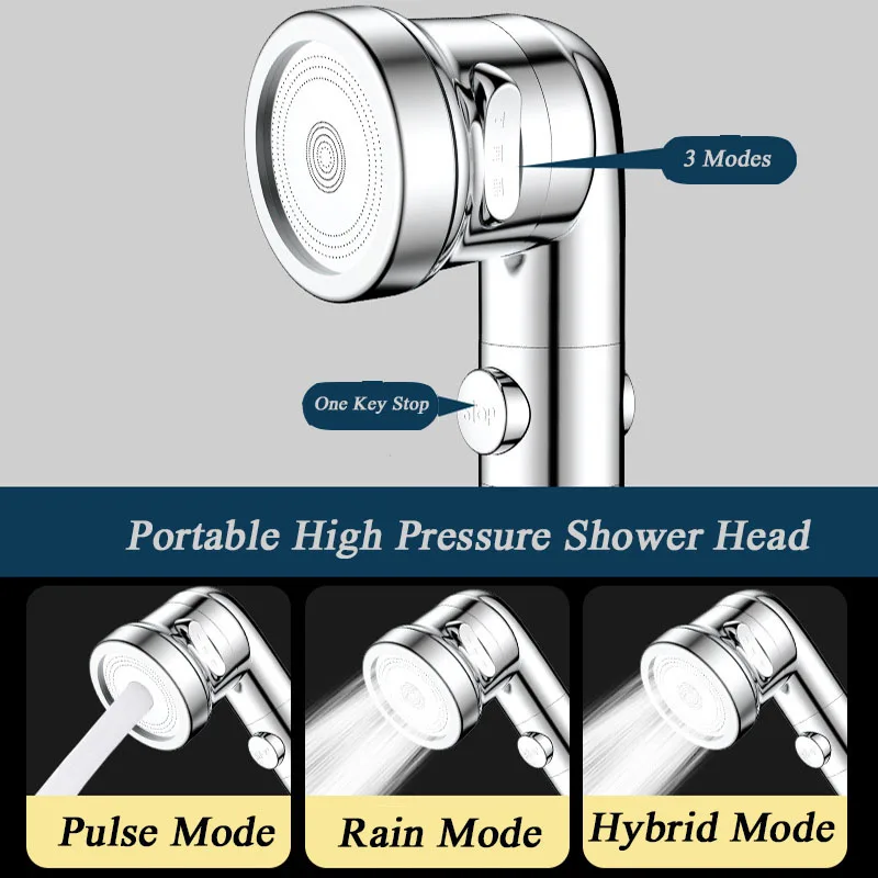New Faucet Extender External Shower Head Hose Handheld Showerhead Spray Tap Sprayer Shower Bathroom Hair Washing Artifact Faucet