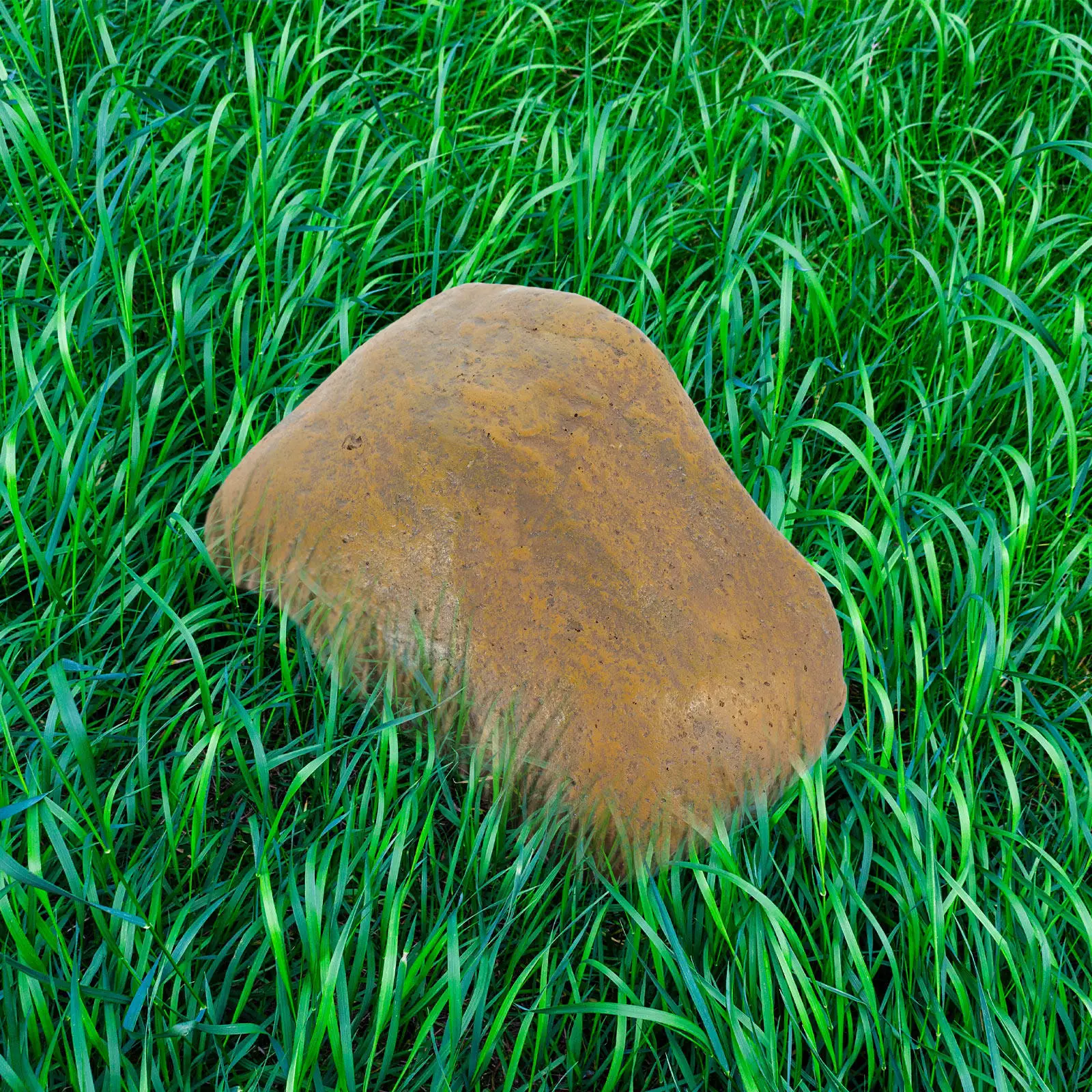 

Коробка для хранения ключей из искусственного камня, маленькая, в форме камня, легкая, всепогодная, для сада и двора, декор для сада