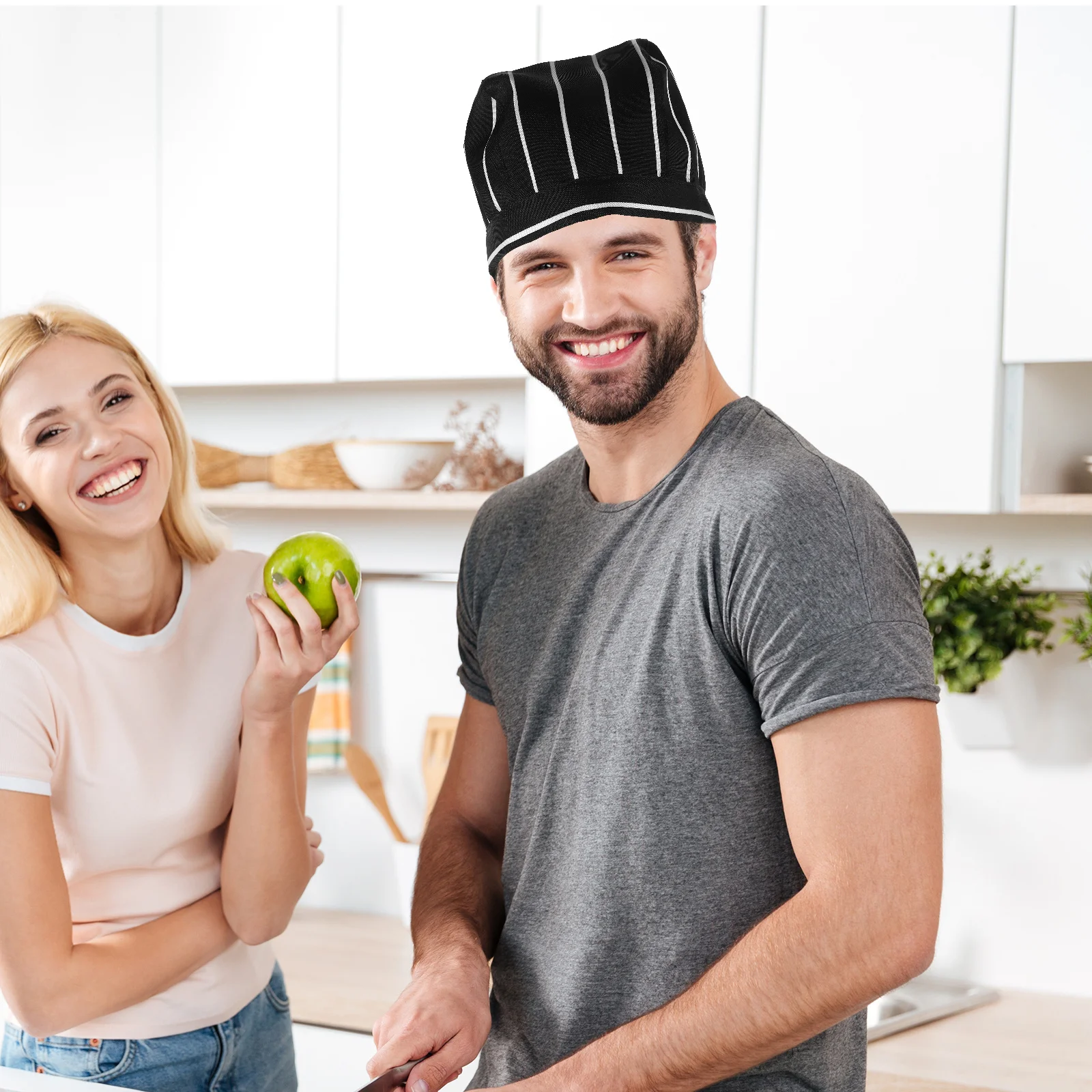 6 pezzi cappello da cuoco giapponese unisex berretto da cucina regolabile ad asciugatura rapida per ristorante personale di ristorazione cappelli da cuoco sushi per adulti