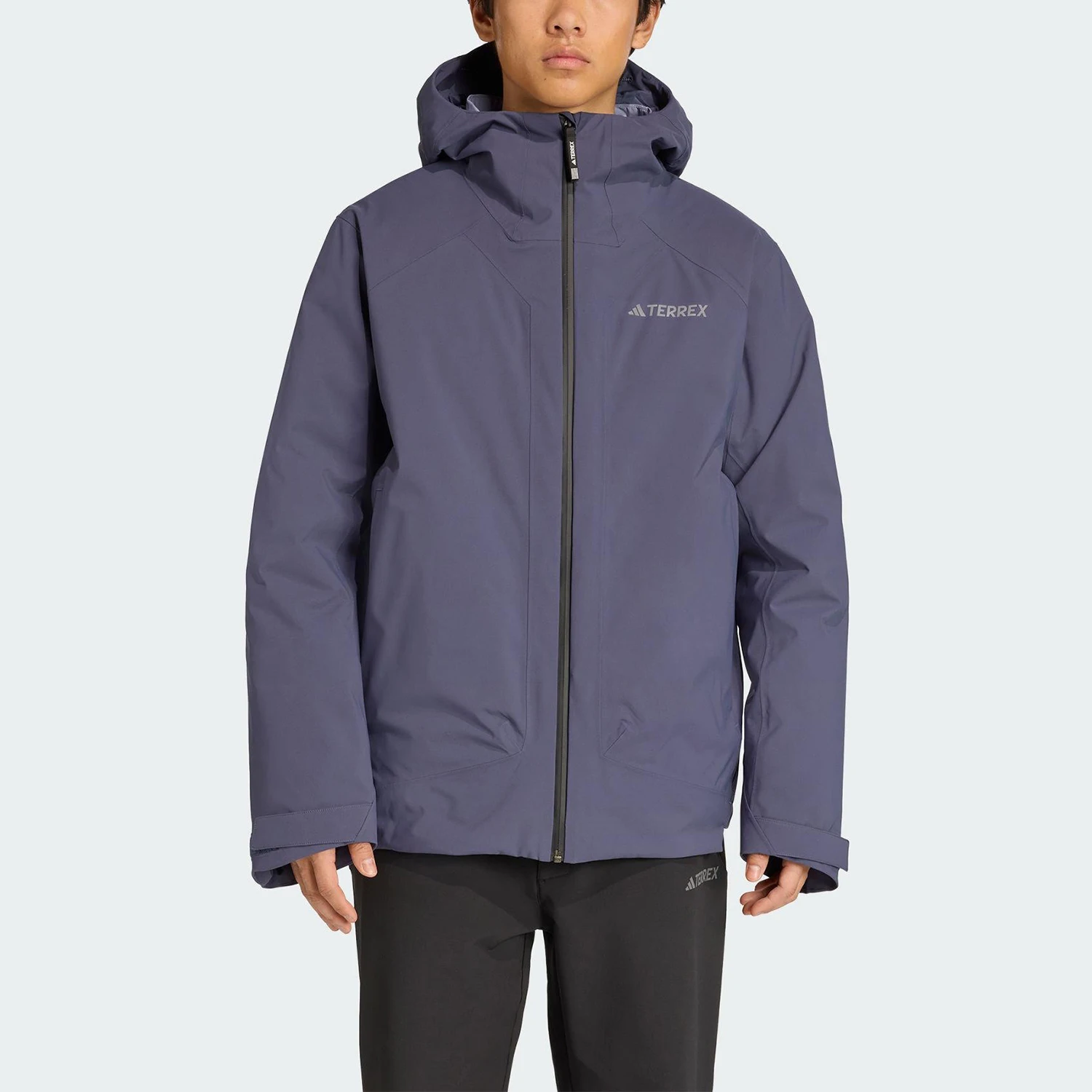 Adidas genuine TERExternalEX new men's purple probing jacket jacket KC8491