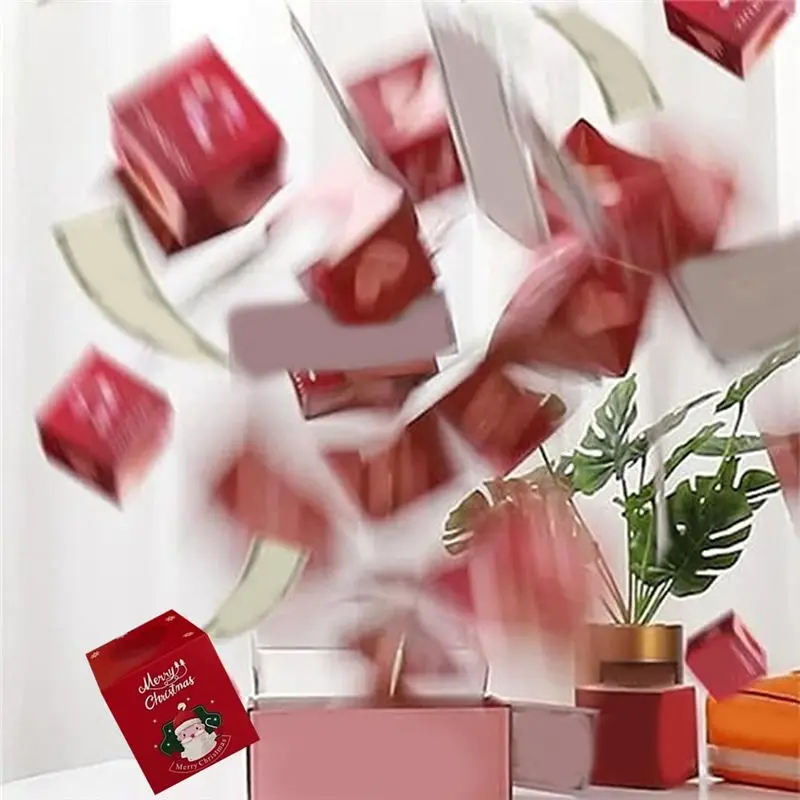 A71Z Surprise Gift Box Merry Christmas Surprise Gift Boxes For Money And Birthday -Up Gift Box (10 Box Set) image 4