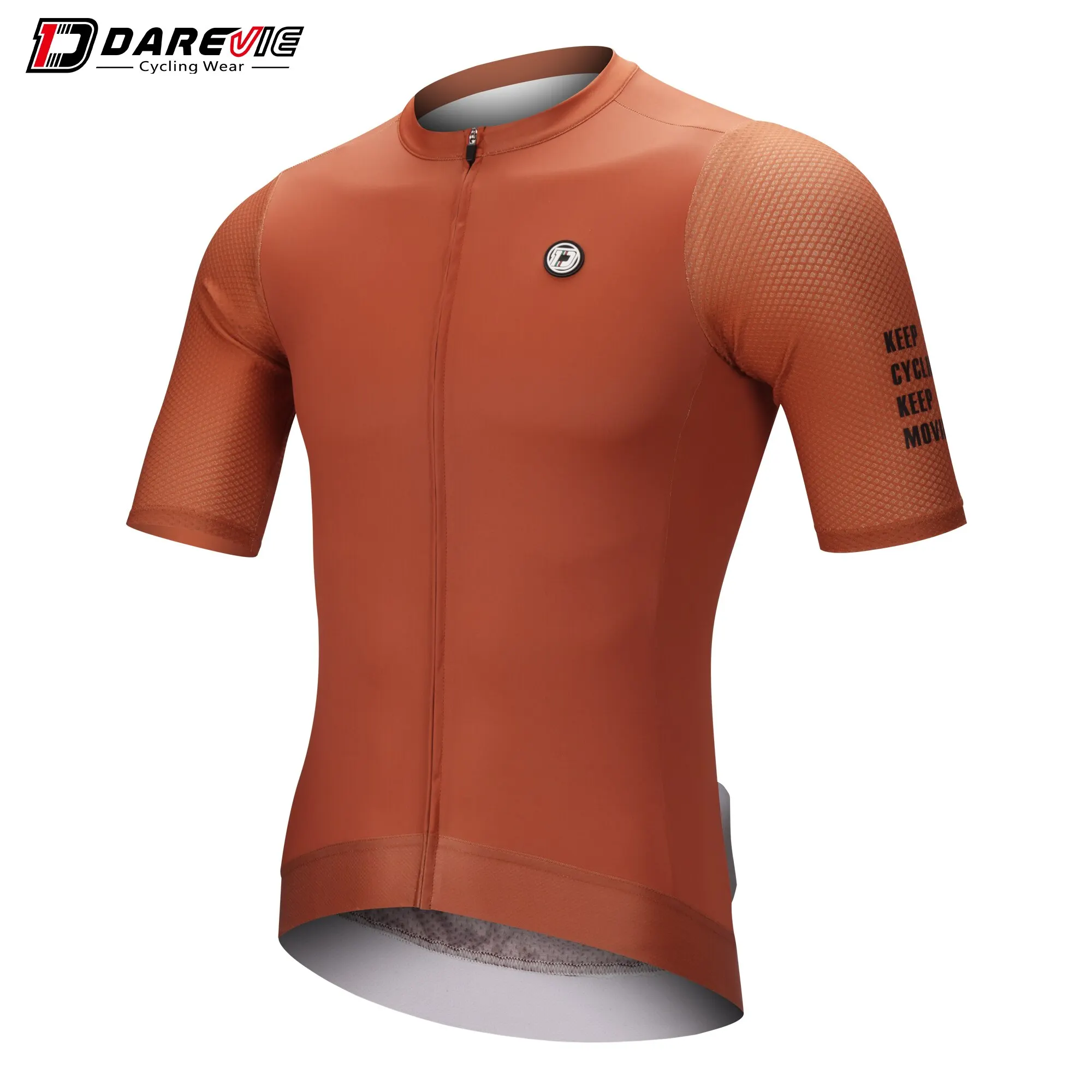 DAREVIE Wielertrui Mode Dames Wielertrui SPF 50+ Man Fietsshirt Hoge kwaliteit Zacht Ademend Fietsshirt MTB Road