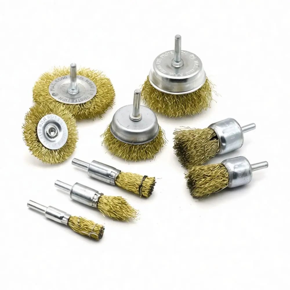 Heavy Heavy Duty Wire Brush Set For Drill Metal Polishing Rust Paint Removal Rotary Grinding Wheel Tool Industrial Supplies - Aliexpress Deal