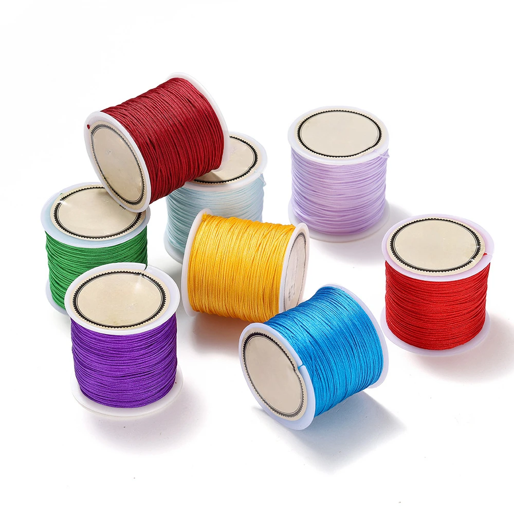 72 # Jade Thread 0.8mm 10m Hand Woven Thread DIY Pendant Rope  Accessories Thread Wholesale