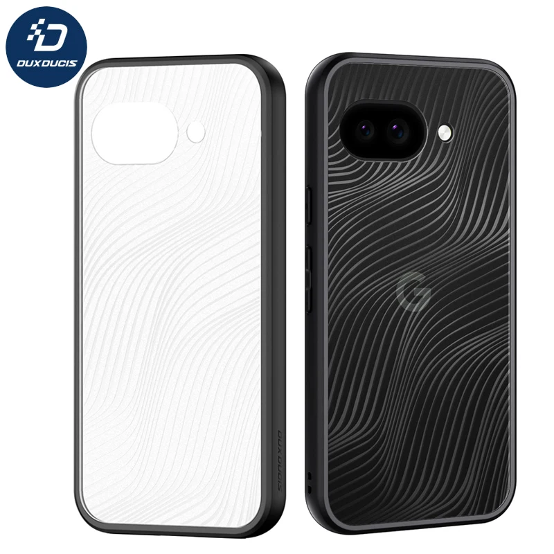 For Google Pixel 9A Case DUX DUCIS Aimo Shockproof PC+TPU Flowing Line Matte Anti-fingerprint Cover for Pixel9A