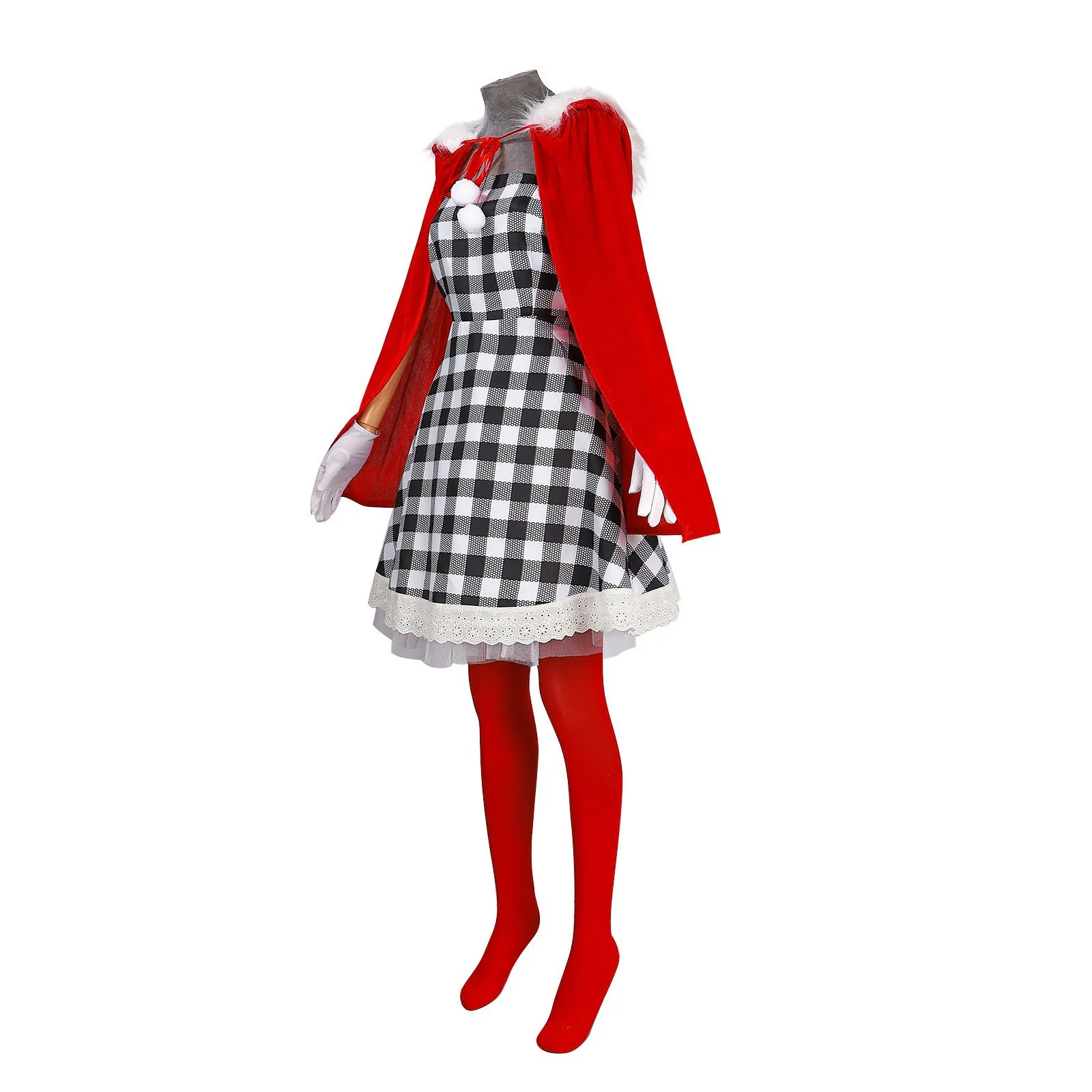 

Cindy Cos Clothing Christmas Grinch Cindy Cos Christmas Children Adult Cosplay Clothing Full Set