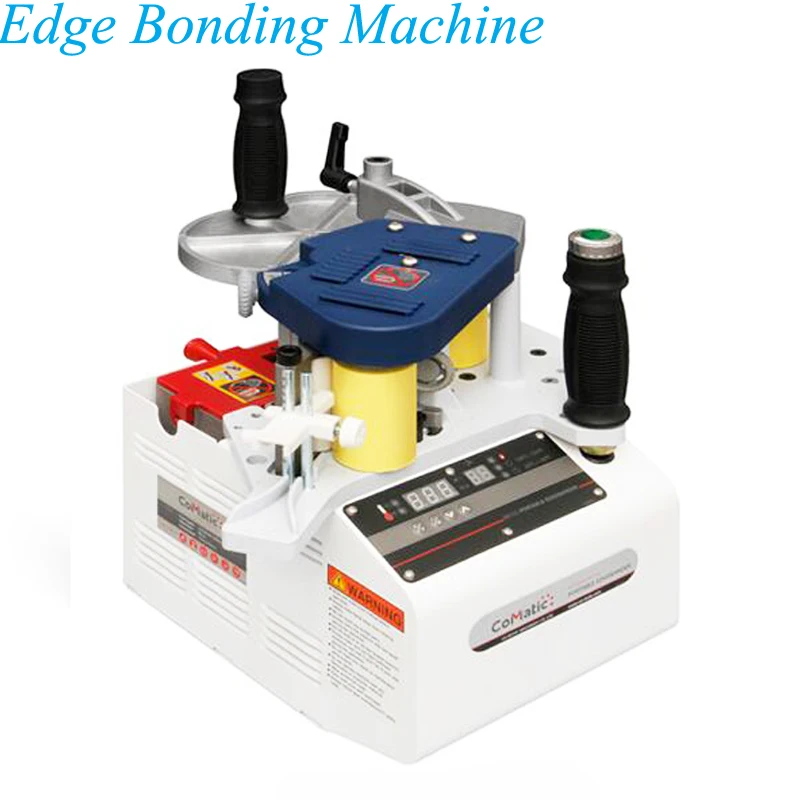 Double Side Gluing Portable Woodworking Edge Bander Edge Banding Machine Adjustable Speed/ Digital Temperature Control 2025 new
