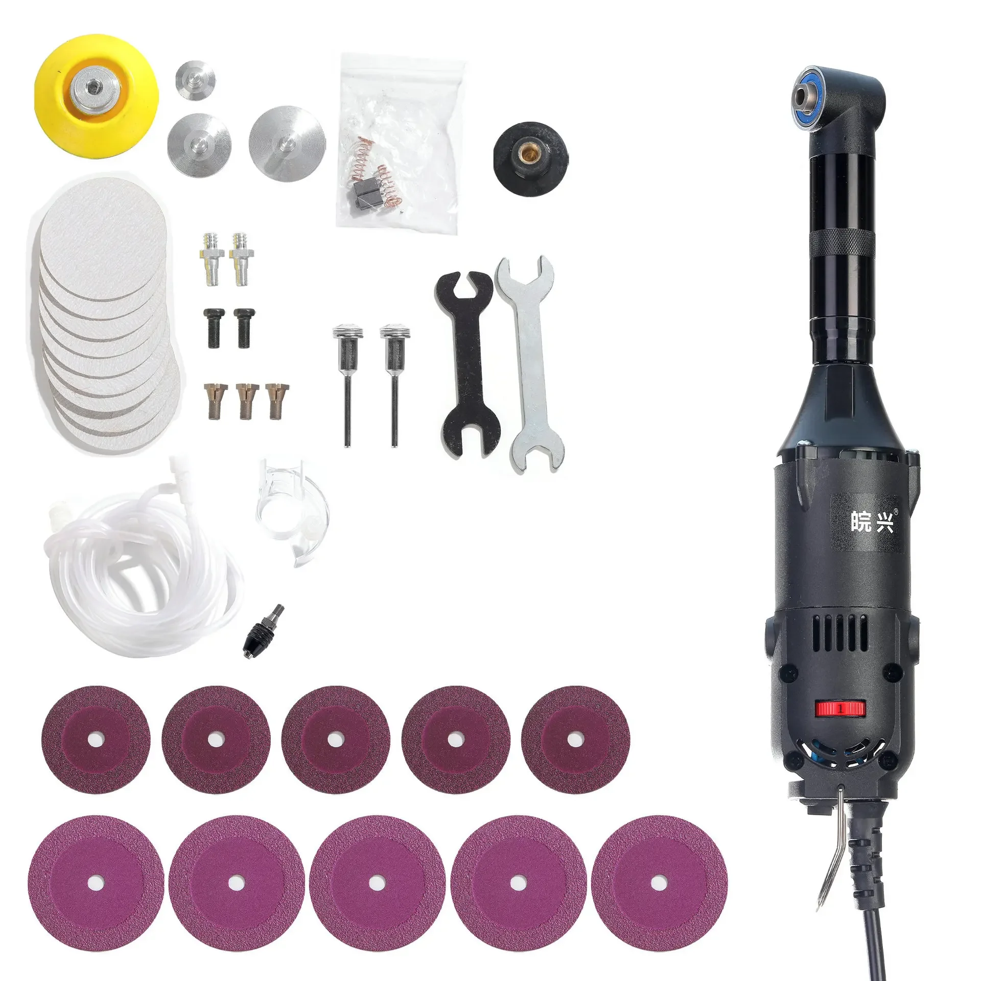 

Полировка, 6-ступенчатая регулировка скорости, 90-градусный колено, гравировка 125478963