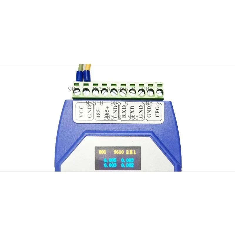 High Precision MODBUS-RTU Signal Collector, Convert 4-20mA & 0-10V Analog Signals to RS485, 4-Channel Analog Input