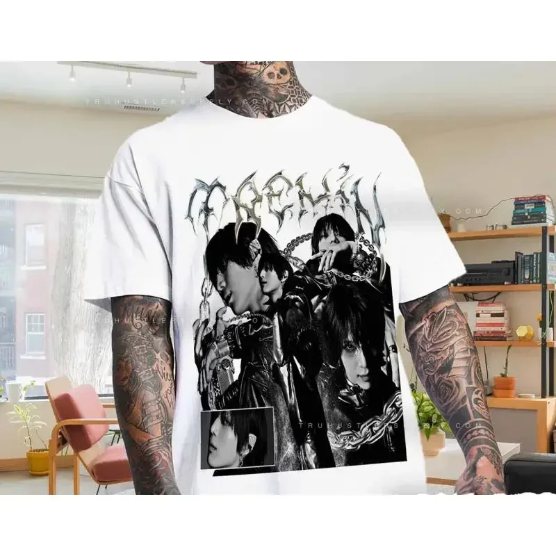 Футболка Taemin Dead Metal в винтажном стиле K-pop для фанатов